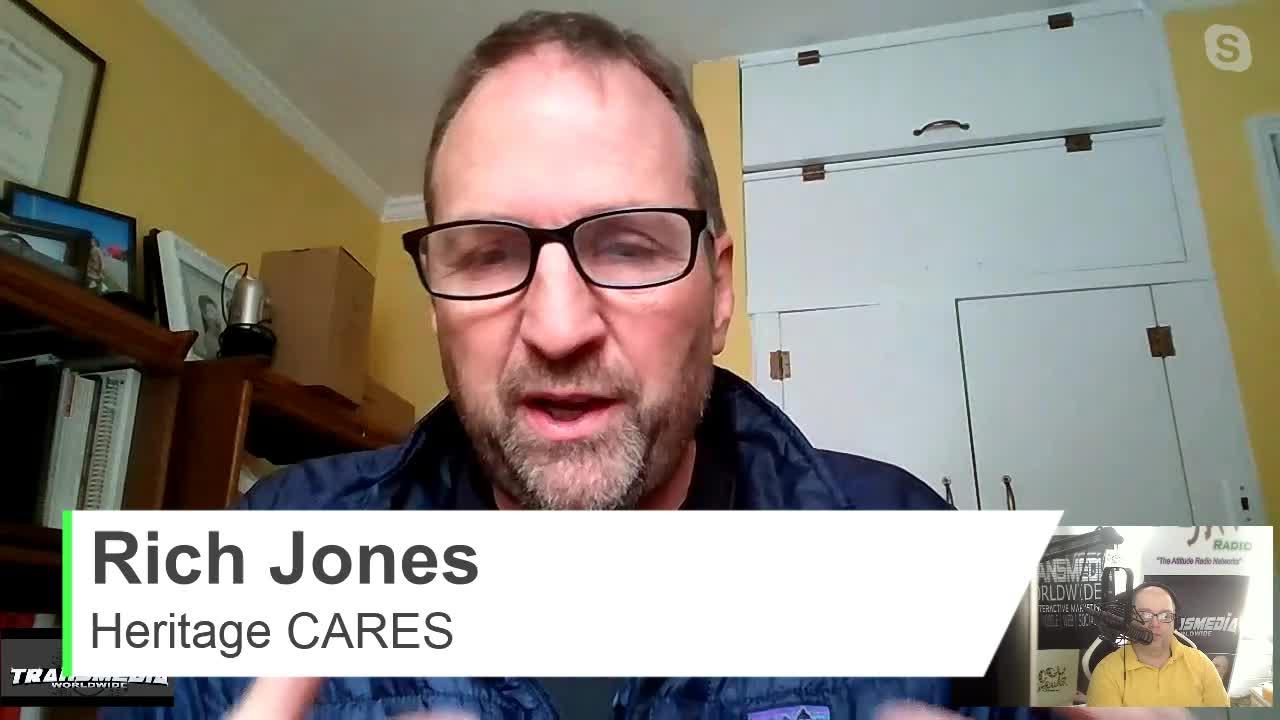 Rich Jones, EVP and executive director of Heritage CARES